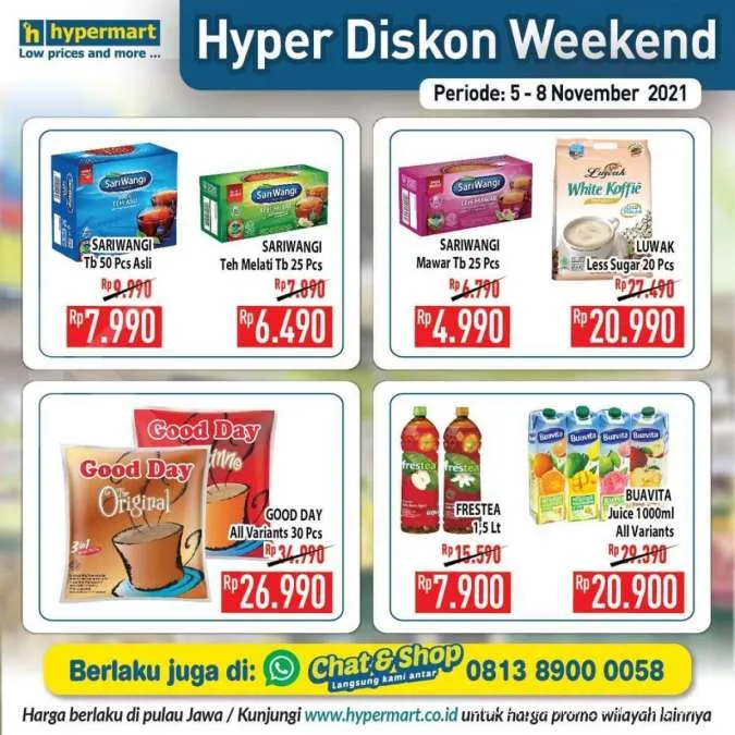 Promo JSM Hypermart 5-8 November 2021