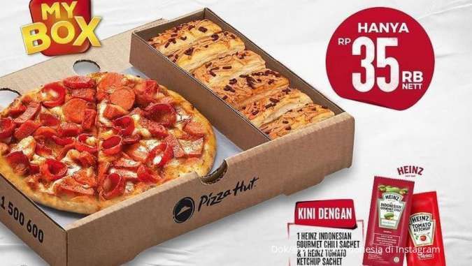 Promo Pizza Hut di Bulan Januari 2022, Banyak Pilihan Menu di My Box Hanya Rp 35.000