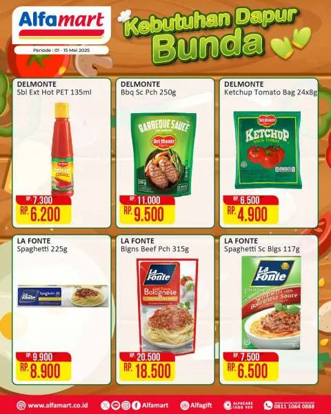 Promo Alfamart Kebutuhan Dapur Periode 1-15 Mei 2025