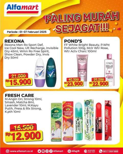 Promo Alfamart Paling Murah 1-7 Februari 2025