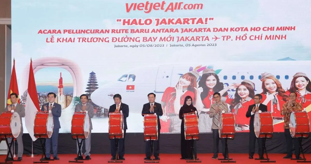 Vietjet Memulai Rute Baru Langsung antara Jakarta dan Kota Ho Chi Minh 