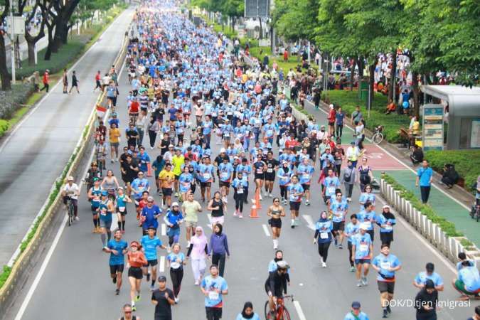 Imigrasi Gelar Festival Imigrasi 2025, Layanan 1.075 Paspor hingga Immigration Run