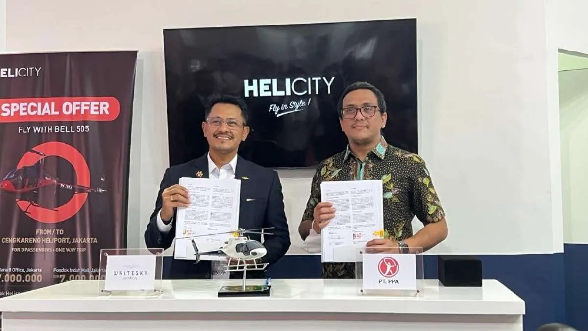  Whitesky Aviation Jalin Sejumlah Kesepakatan Sewa Helikopter Lewat Hexia 2023
