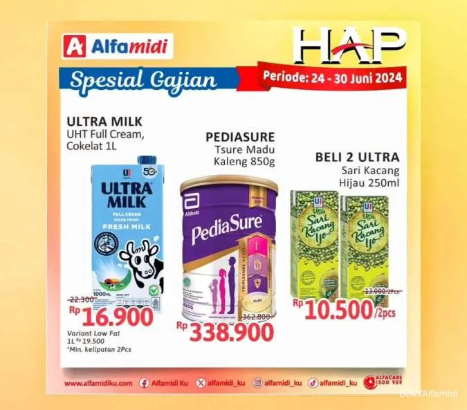 Promo Alfamidi Hemat Satu Pekan Spesial Gajian Periode 24-30 Juni 2024