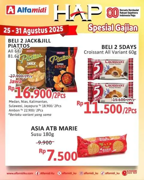 Promo Alfamidi Hemat Satu Pekan Periode 25-31 Agustus 2025