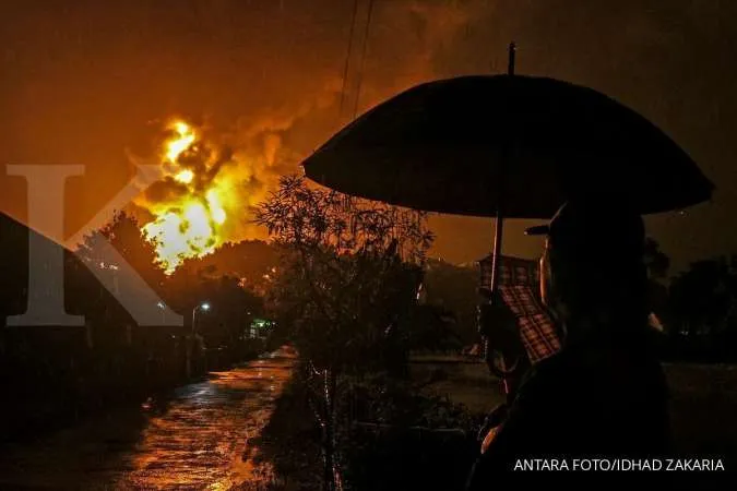  Fire at Indonesia's Pertamina refinery complex under control