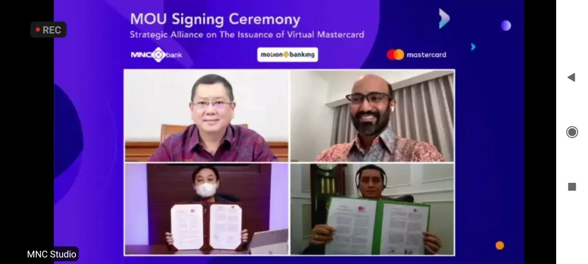 Gandeng Mastercard, MotionBanking terbitkan kartu debit & kredit virtual