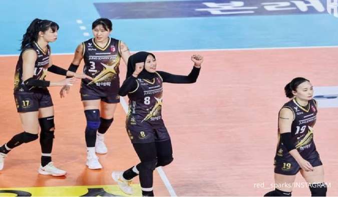 Liga Voli Korea: Mega Raih Gelar MVP, Red Sparks Kalahkan Tim Kuat Hillstate