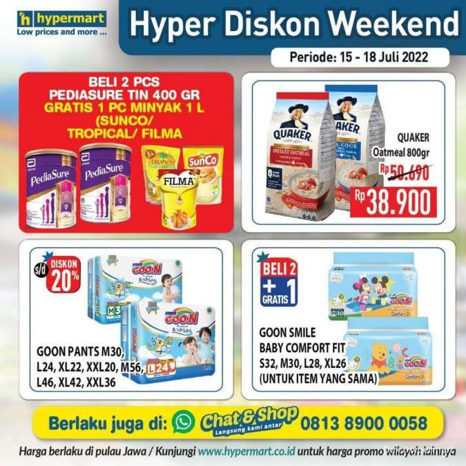 Promo JSM Hypermart Sampai 18 Juli 2022