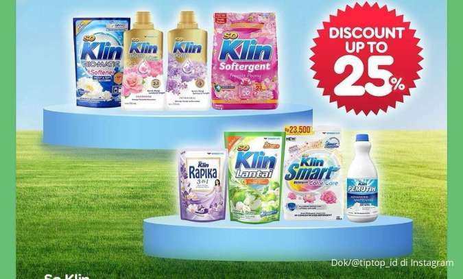 Promo Deterjen dan Sabun Mandi di Alfamart, Indomaret, Superindo, Tip Top-Lotte Mart