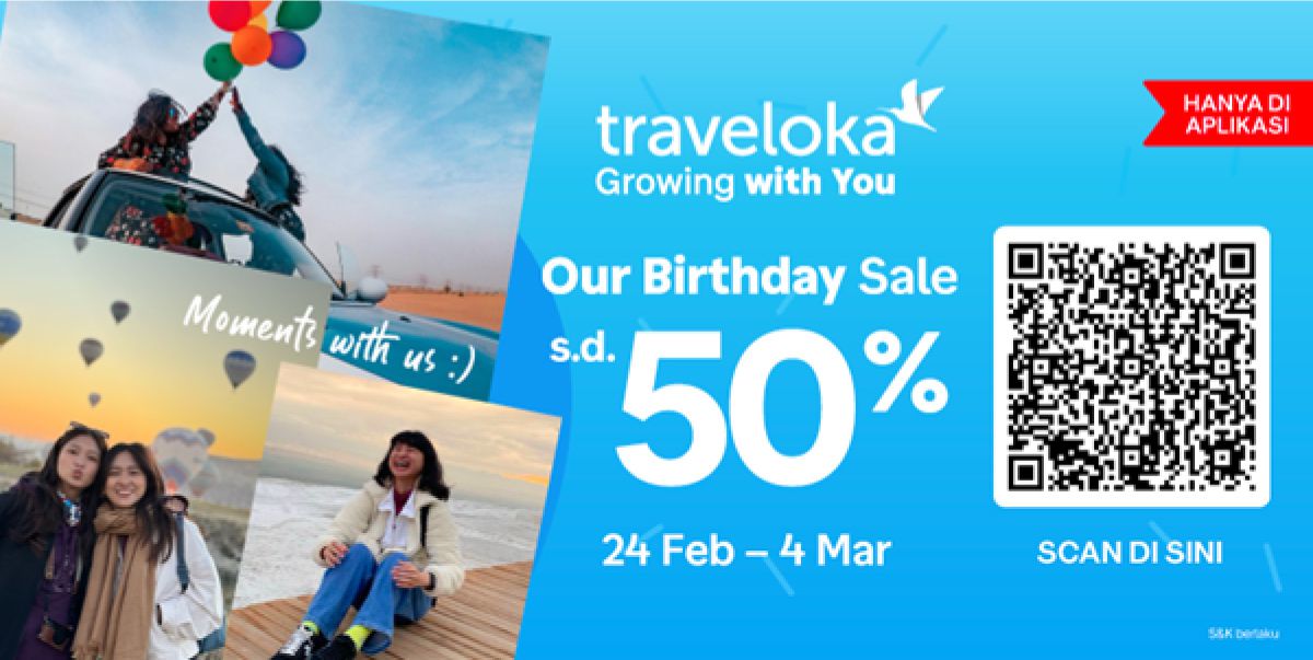 Kontan - Traveloka Native Online. Photo by: Freepik