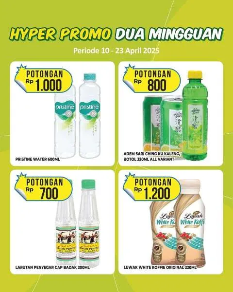 Promo Hypermart Dua Mingguan Periode 10-23 April 2025