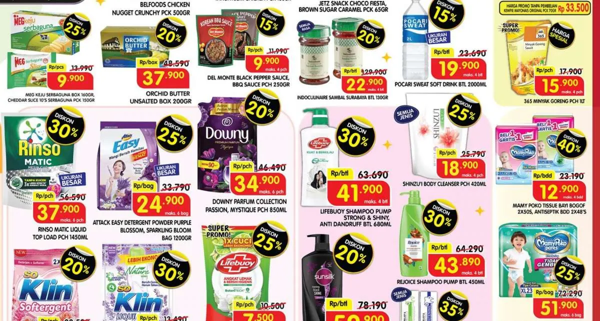 Promo Superindo 1-4 Januari 2024, Diskon s/d 50% dan Harga Spesial di Awal Tahun