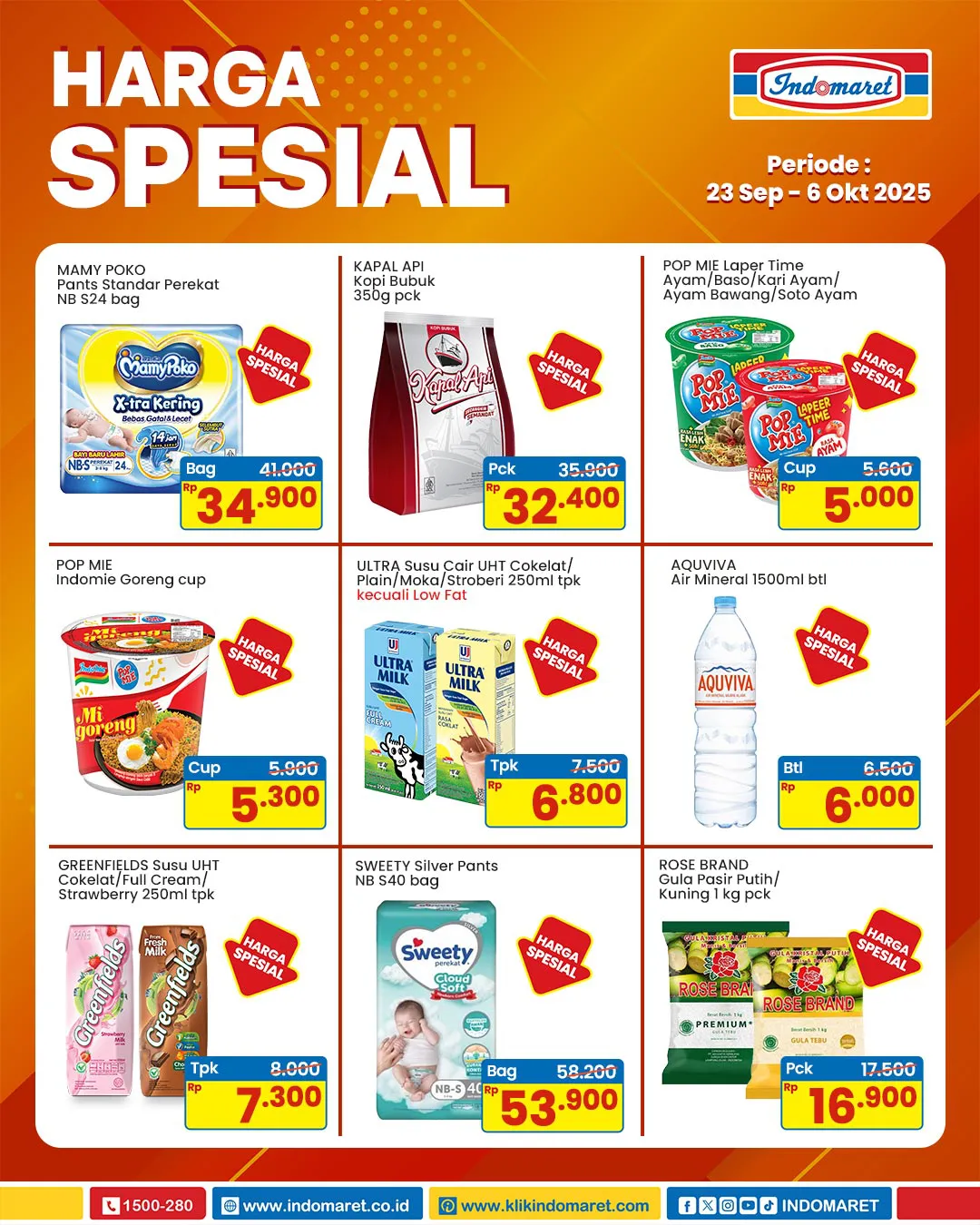 Promo Indomaret Harga Spesial Periode 23 September-6 Oktober 2025