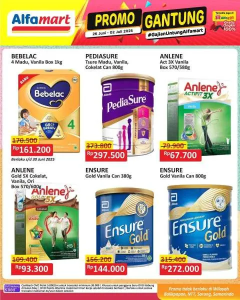 Promo Alfamart Gantung Periode 26 Juni-2 Juli 2025