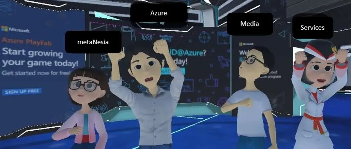Telkom metaNesia Tingkatkan Pengalaman Imersif metaNesia dengan Microsoft Azure