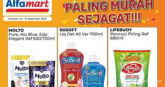 Promo Alfamart Paling Murah Terbaru Desember Mulai Rp 5.500, Es Krim Beli 1 Gratis 1