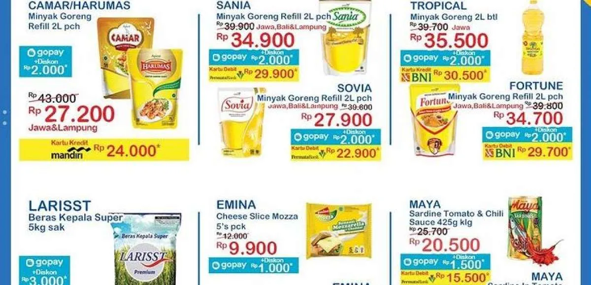 Promo JSM Indomaret Sampai Minggu 2 Oktober 2022, Potongan Harga di Akhir Pekan
