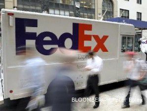 Bursa AS melemah terseret proyeksi kinerja FedEx