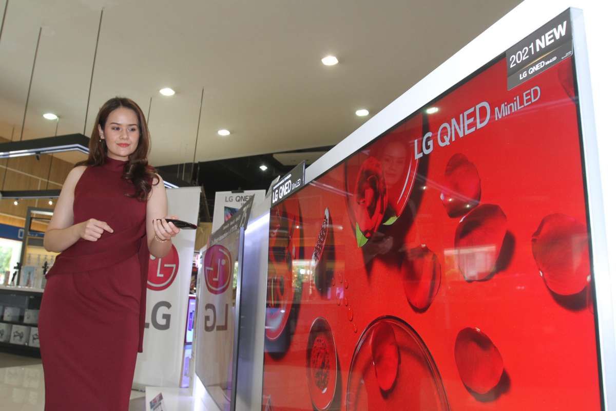 Pemasaran TV premium LG terbaru