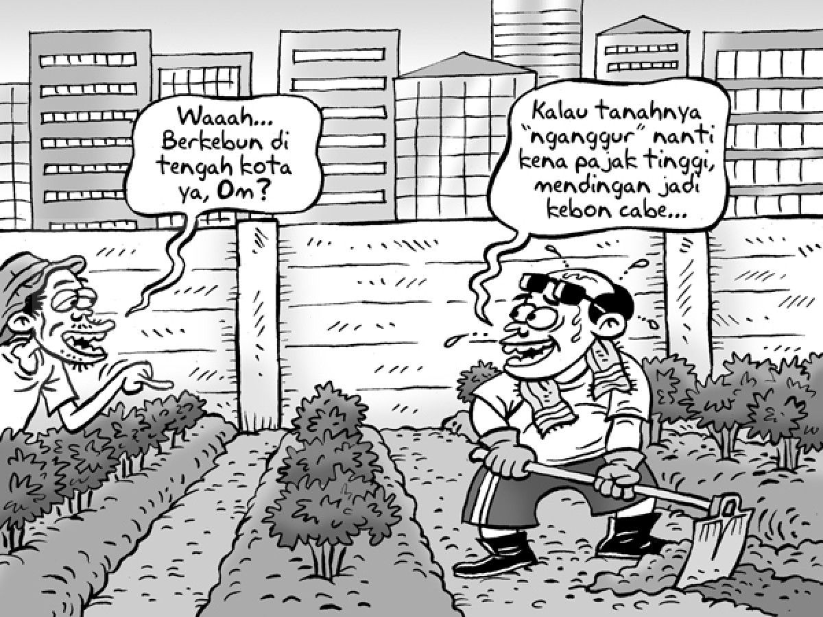 Benny Rachmadi - Pajak Incar Lahan Menganggur