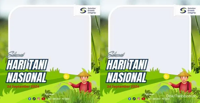 Twibbon Hari Tani