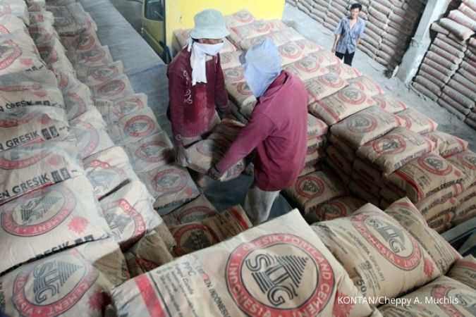 Bulan keempat, industri semen masih loyo