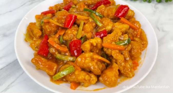 Resep Koloke Ayam Asam Manis yang Lezat, Makan di Rumah Serasa Makan di Restoran