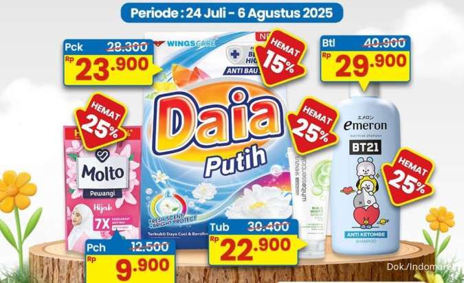 Katalog Promo Indomaret Super Hemat Periode 24 Juli-6 Agustus 2025, Cek di Sini!