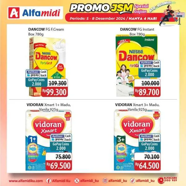 Promo JSM Alfamidi Hanya 4 Hari Periode 5-8 Desember 2024