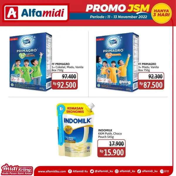 Promo JSM Alfamidi Periode 11-13 November 2022