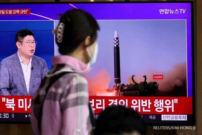 Korea Utara Menembakkan Dua Rudal Balistik Jarak Menengah