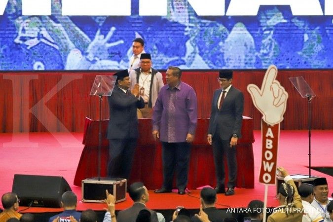 Mulai SBY hingga Titiek Soeharto hadiri pidato kebangsaan Prabowo