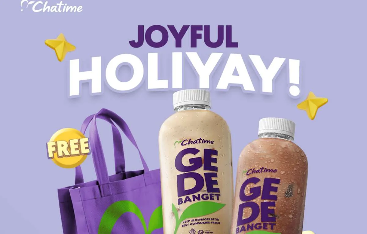 Promo Chatime Akhir Tahun 2025, Beli 2 Chatime 1 Liter Harga Spesial