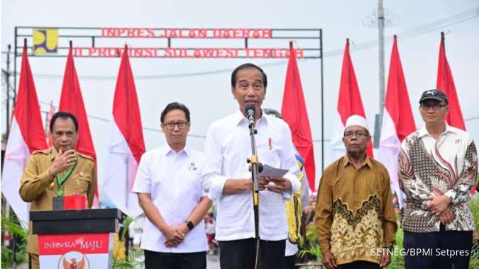 Jokowi Resmikan Pelaksanaan Inpres Jalan Daerah di Sulteng Senilai Rp 330 Miliar