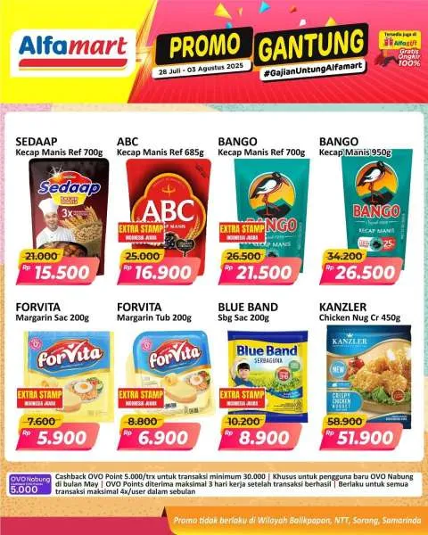 Promo Alfamart Gantung Periode 28 Juli-3 Agustus 2025