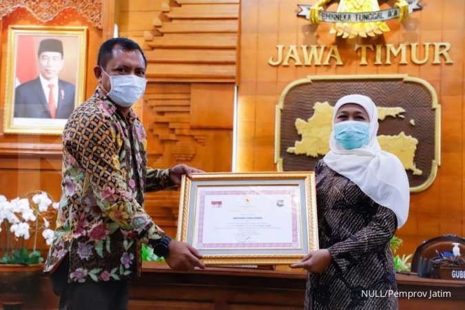 Jelang HUT ke 75, Jatim raih predikat kinerja pemerintah daerah tertinggi