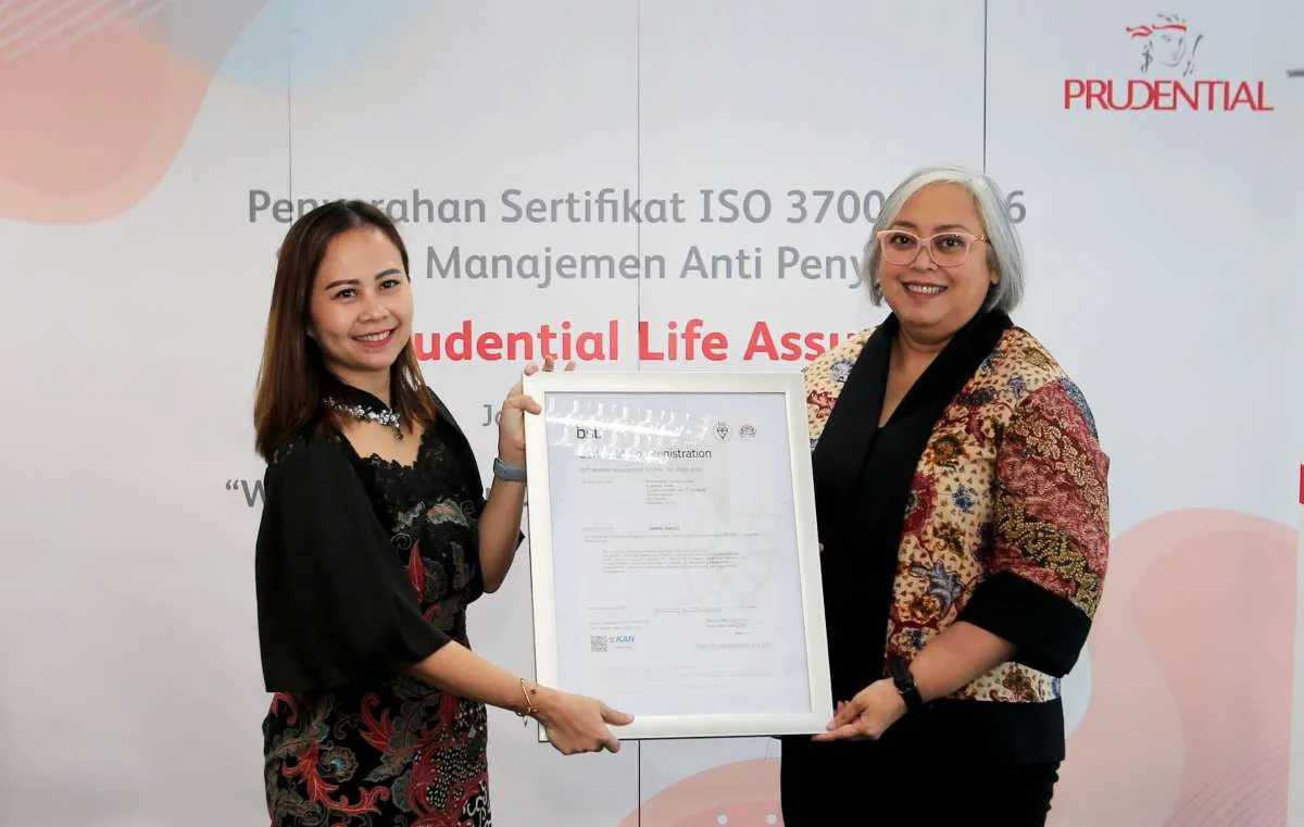 Prudential Indonesia Raih ISO 37001:2016, Tegaskan Tata Kelola Perusahaan & Anti Suap
