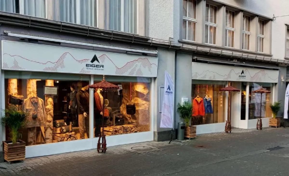 Eiger Resmi Membuka Toko Internasional Perdana di Swiss