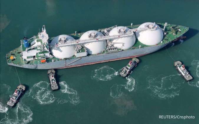 Perusahaan China Borong LNG Saat Harga Turun