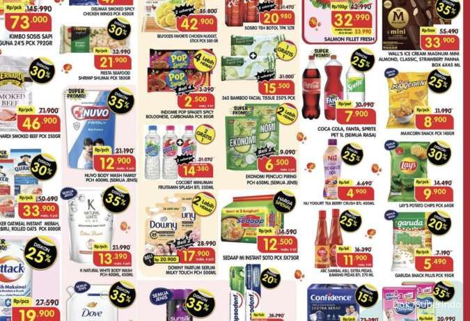 Promo JSM Superindo 3-5 Oktober 2025, Bawang Bombay-Magnum Mini Box Diskon 35%