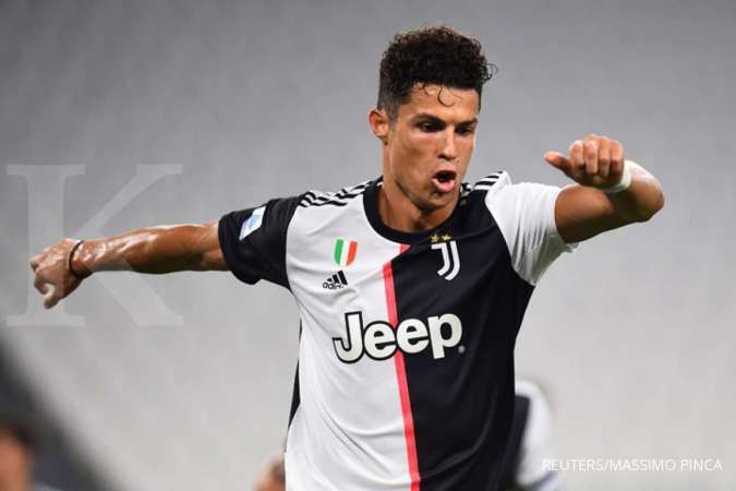 Juventus vs Lazio, Ronaldo memborong 2 gol
