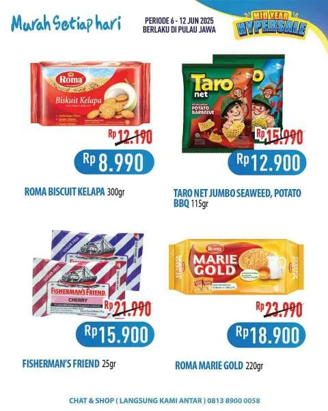 Promo Hypermart Hyper Diskon Weekday Periode 10-12 Juni 2025