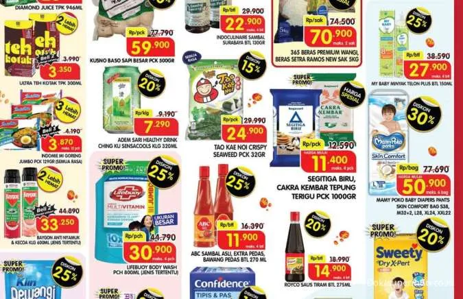 Promo Superindo Weekday 30 Juni-3 Juli 2025, Kiwi Green-Kecap Bango Diskon sampai 50%