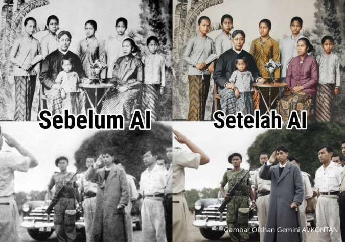 Ubah Foto Jadul Hitam Putih Jadi Berwarna dengan Gemini AI