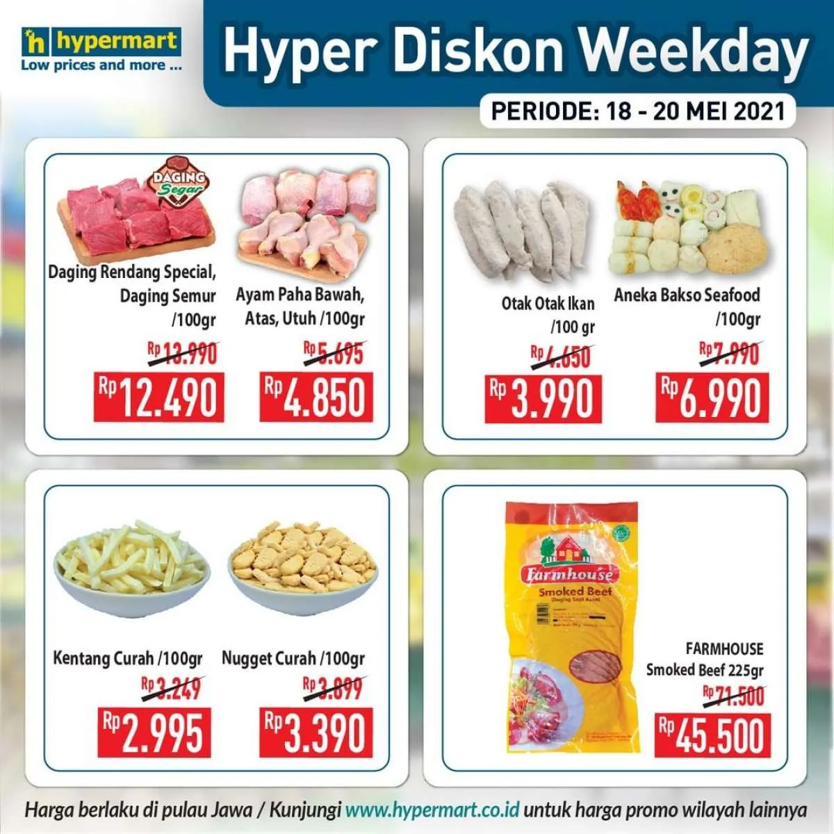 Baru rilis! Promo Hypermart weekday 18-20 Mei 2021, Hyper Diskon