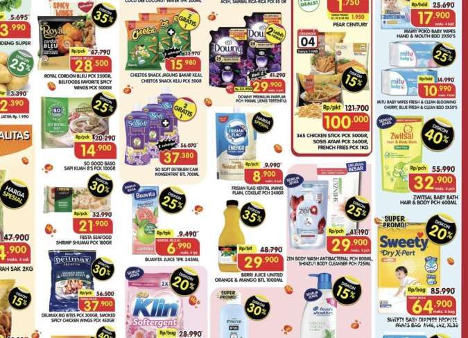 Promo Superindo Weekday 1-4 Desember 2025, Salak Pondoh-Wincheez Diskon hingga 45%