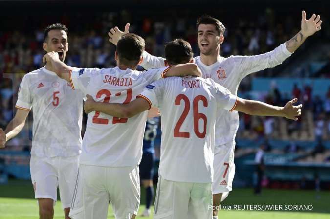 Kroasia vs Spanyol Euro 2020: Head-to-head, La Furia Roja unggul tipis dari Vatreni