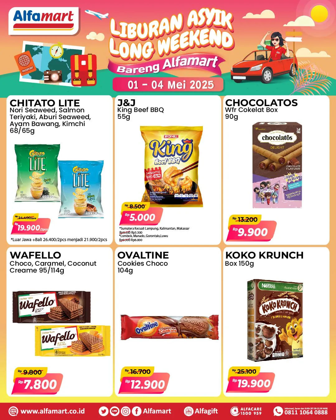 Promo Alfamart Long Weekend Periode 1-4 Mei 2025