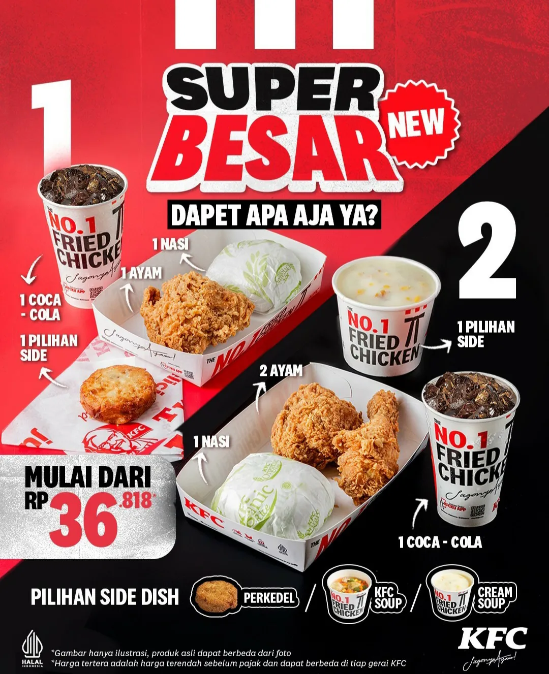 Promo KFC super besar new